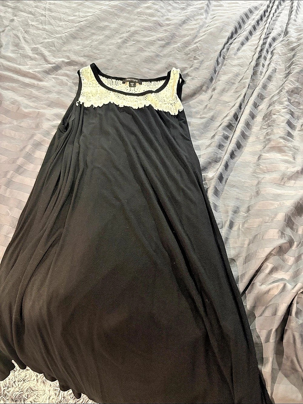 Black & White Maxi Dress